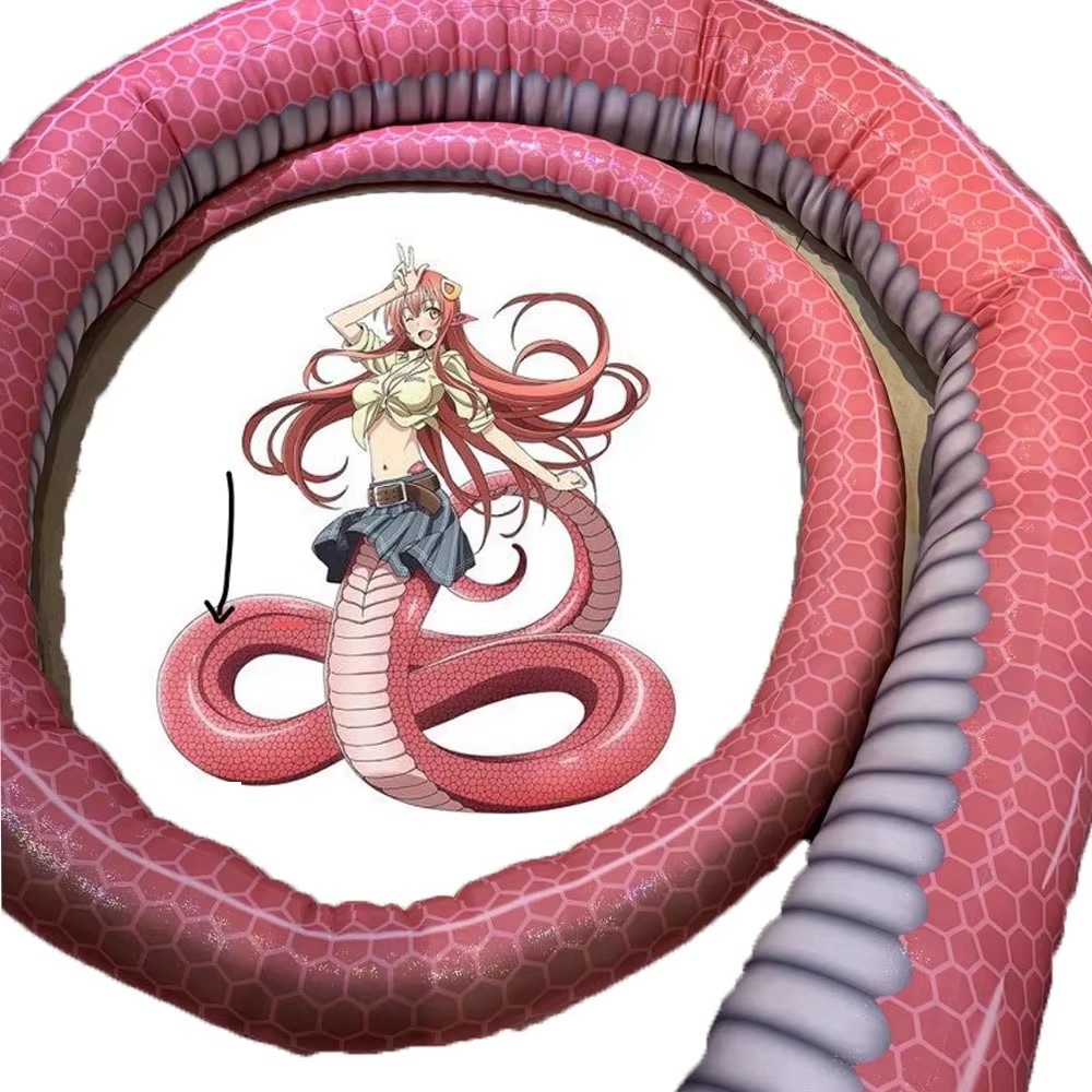 Free Cosplay Prop Patterns - Mia Snake Girl's Super Long Snake