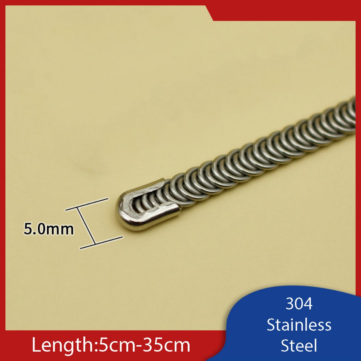 Boning Corset Steel - 5mm Spiral Steel Corset Boning Roll