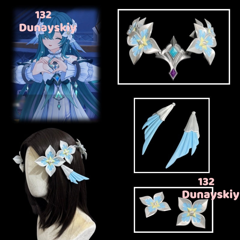 Cosplay Prop 3D Print - Snezhnaya Vodyanitsa Alyosha Odette Cosplay Headwear