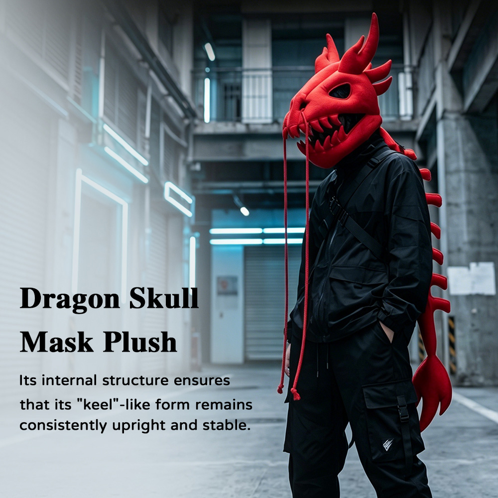 Dinosaur Skeleton Plush Headge - огляд і ціна Free Cosplay Prop Patterns