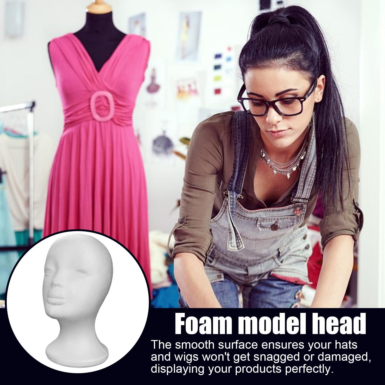Foam Wig Head Model Female Sty - огляд і ціна Cosplay Prop Foam