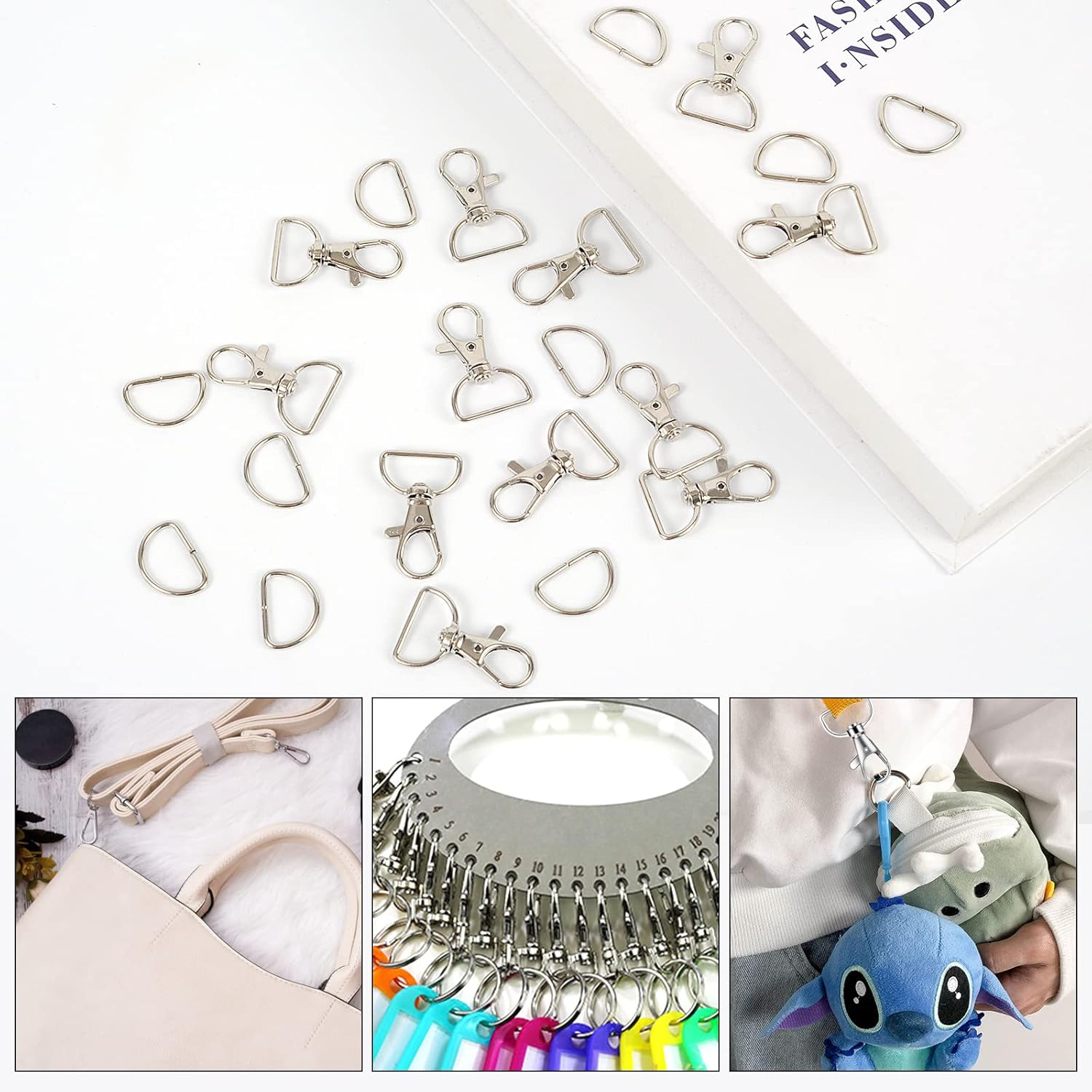 8/15/30 Set Snap Hooks Lanyard - огляд і ціна D Ring Strap