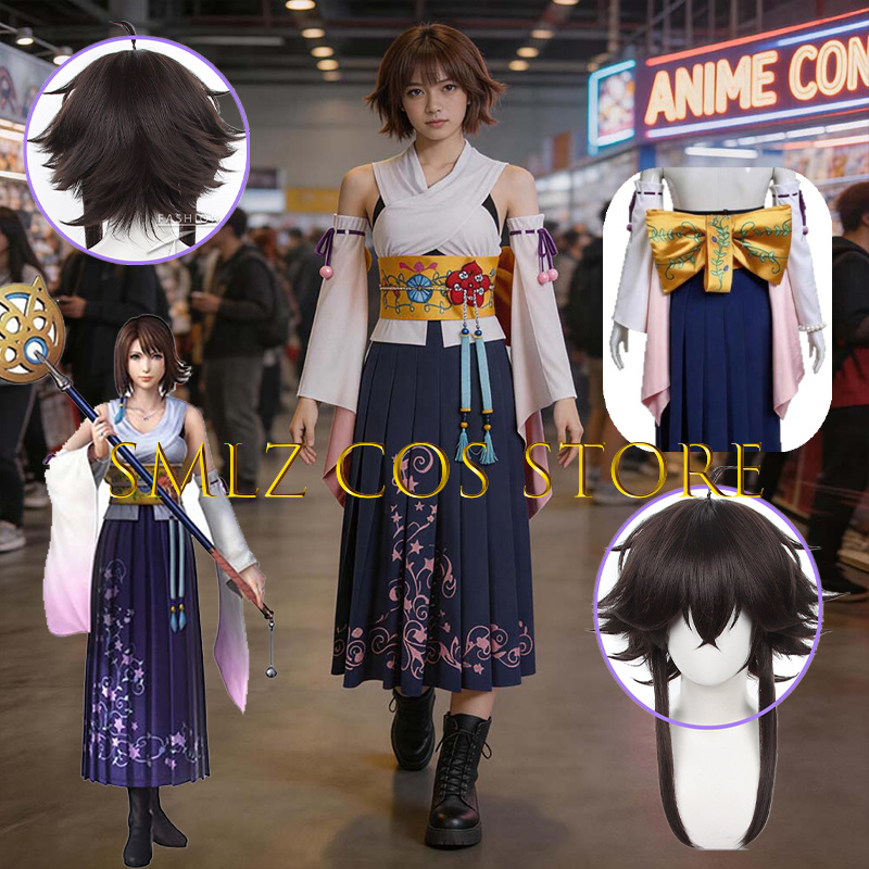Smlz FFX Yuna Cosplay Anime FF - огляд і ціна Anime Cosplay Prop