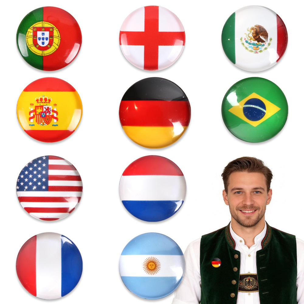 50pcs/lot Nation Flags Brazil  - огляд і ціна Cosplay Prop Making