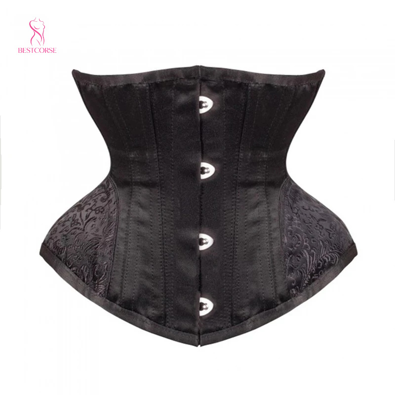 XXS Hourglass Short Torso Goth - огляд і ціна Boning Corset Steel