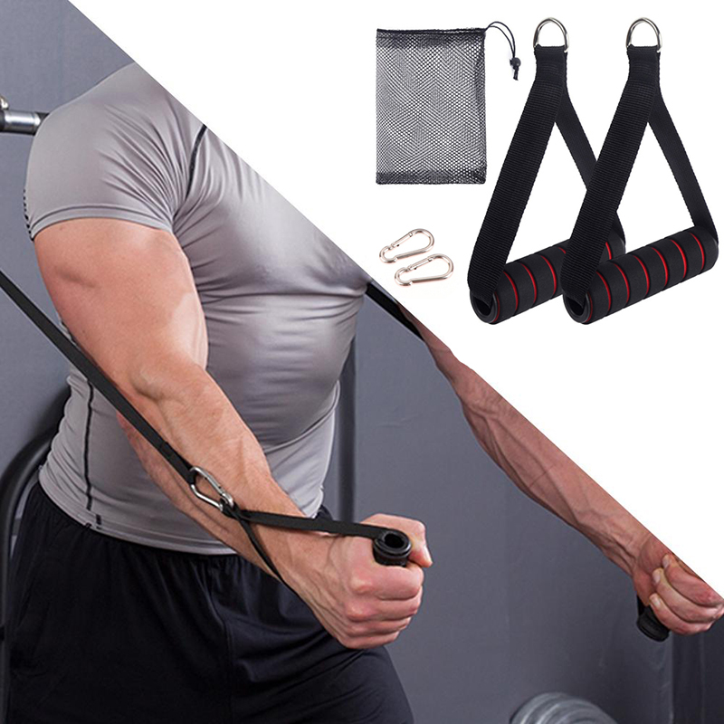 1Set D-Ring Metal Gym Handles  - огляд і ціна D Ring Strap