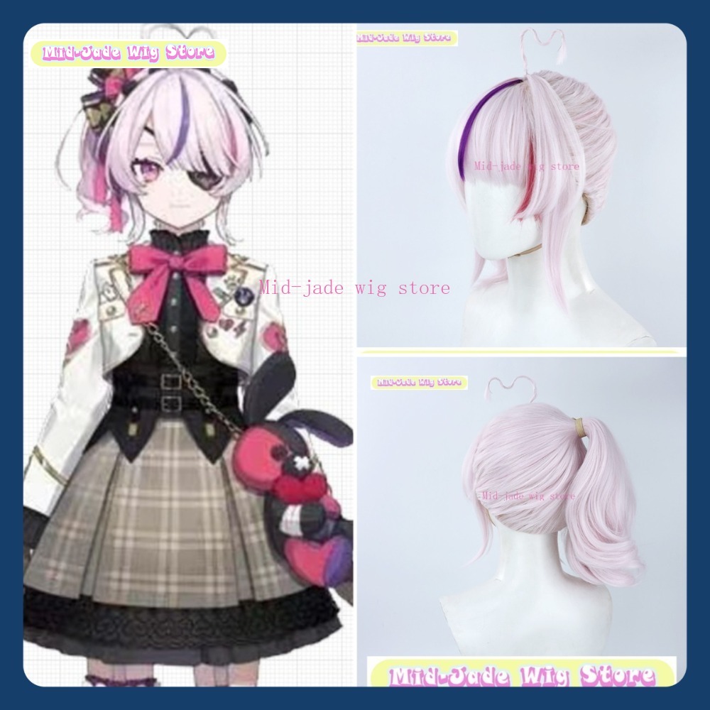 Mid-jade Wig NIJISANJI EN Mari - огляд і ціна Prop En Cosplay