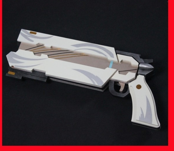 Anime Wuthering Waves MORTEFI  - огляд і ціна Cosplay Prop Pistol