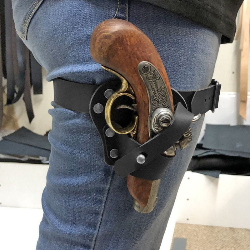 Mini Pistol Derringer Leg Gart - огляд і ціна Cosplay Prop Pistol