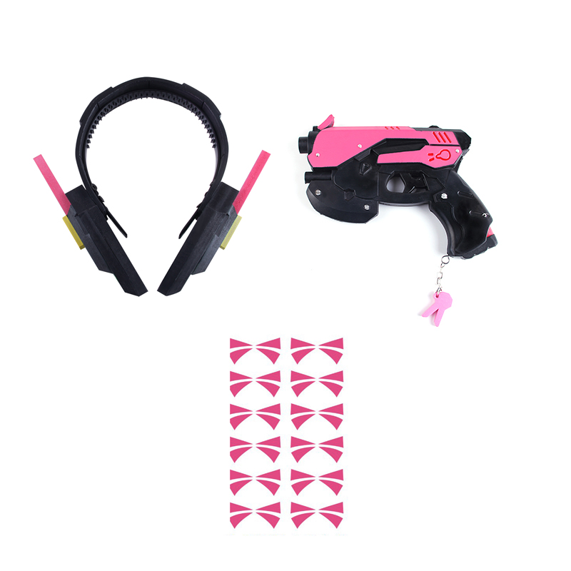 Game Overwatch Dva Cosplay Cos - огляд і ціна Cosplay Prop Pistol