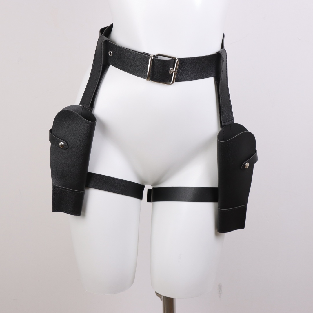 Adult Vintage PU Leather Waist - огляд і ціна Cosplay Prop Pistol