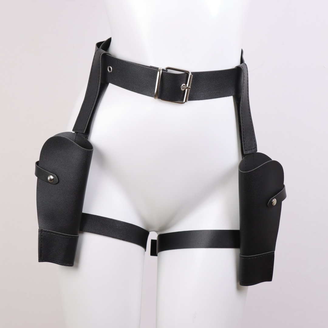 Adult Vintage PU Leather Waist - огляд і ціна Cosplay Prop Pistol