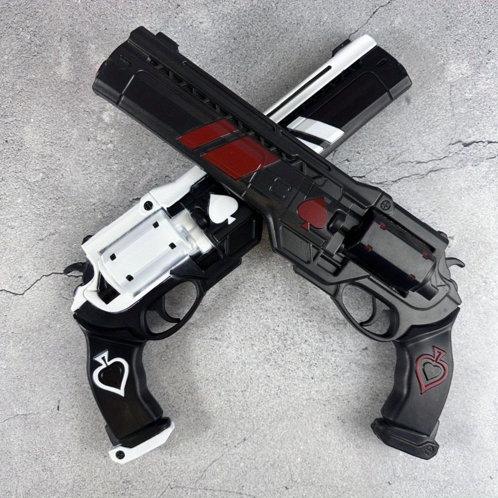 15inch PU Pistol Spades Gun Ka - огляд і ціна Cosplay Prop Pistol